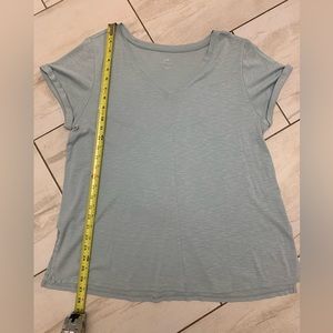 J Jill Slub vneck shirt